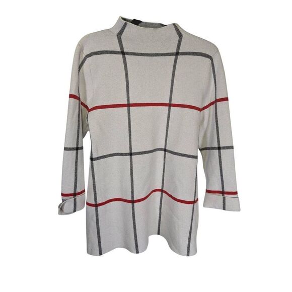 Tahari Long Sleeve Turtle Neck Women's Large - Picture 1 of 5